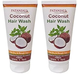 2 x Patanjali Coconut Hair Wash, 150ml