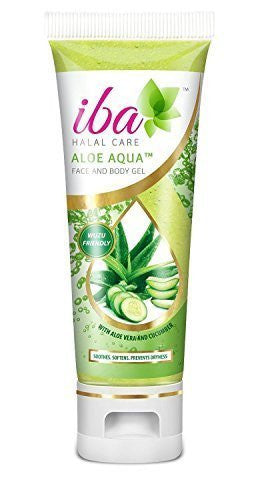 Buy Iba Halal Care Aloe Aqua Face and Body Gel, 100gms (Pack of 2) online for USD 13.45 at alldesineeds
