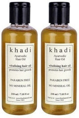 Buy Khadi Ayurvedic Hair Growth Vitalising (Paraben Free) Hair Oil (420 Ml) online for USD 32.7 at alldesineeds