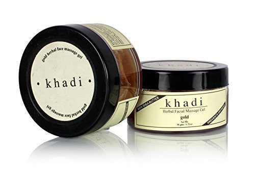 Buy Khadi Harbel Facial Massage cream Gold 50gms online for USD 5.73 at alldesineeds