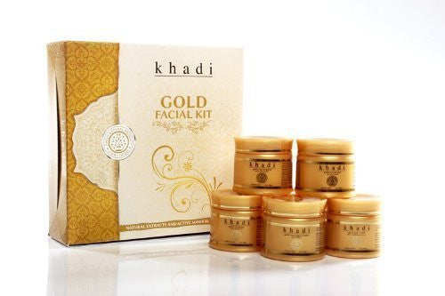 Buy Khadi Gold Facial Kit 50 g online for USD 41.2 at alldesineeds