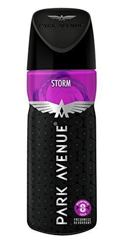 2 x Park Avenue Storm Body Deodorant for Men, 100gm/130ml each - alldesineeds