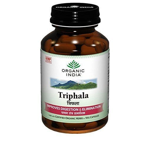 Buy 2 Pack Organic triphala 60 Capsules Bottle (Total 120 Capsules) online for USD 20 at alldesineeds