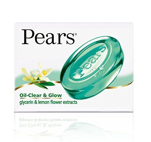 Buy Pears Oil-clear and Glow Soap with Glycerin and Lemon Flower Extracts (75gm) online for USD 12.26 at alldesineeds