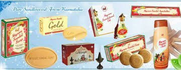 Buy Mysore Sandal Soap Trio 3x150 g online for USD 18.87 at alldesineeds