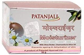 2 x PATANJALI Baba Ramdev Moisturizer Cream Cleanses for Skin (Each Pack 50gm)