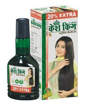 KESH KING HERBAL AYURVEDIC HAIR OIL FOR HAIR GROWTH 100 ML - alldesineeds