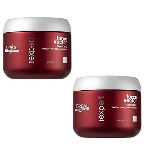 Buy 2 LOT X L'Oreal Professionnel Serie Expert Force Vector Masque (200 gm) online for USD 74.3 at alldesineeds