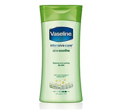 Vaseline Intensive Aloe Soothe Body Lotion Restores and Soothes Dry Skin, 200... - alldesineeds