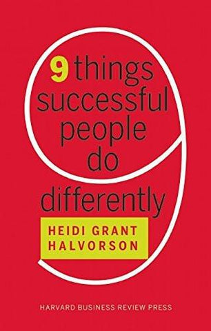 Nine Things Successful People Do Differently [Hardcover] [Dec 04, 2012] Halvo]