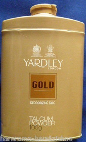 Buy Yardley London Gold Deodorizing Talc Talcum Powder Men 100gm online for USD 10.84 at alldesineeds