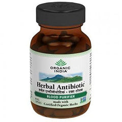 Buy Organic India Herbal Antibiotic 60 Capsules Bottle X 2 (2Pack) online for USD 17.13 at alldesineeds