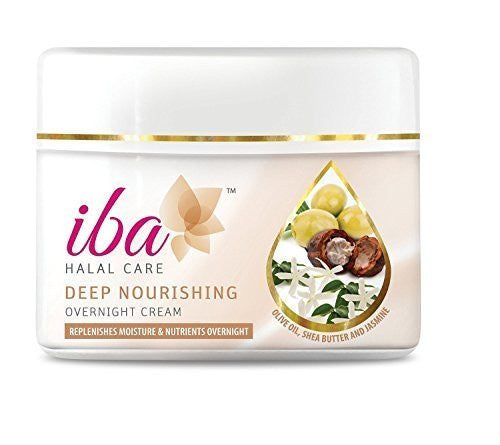Buy Pack of 2 Iba Halal Care Deep Nourishing Overnight Cream, 50gms each online for USD 11.45 at alldesineeds