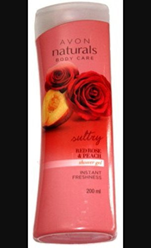 Avon naturals Red rose and peach hand and body lotion,200 ml - alldesineeds