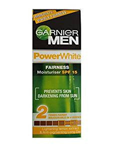 Buy GARNIER Moisturiser - Men Power Light SPF 45 gm Tube online for USD 9.06 at alldesineeds