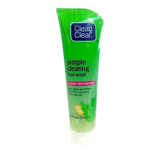 Buy Clean & Clear Pimple Clear Face Wash 80 gms online for USD 10.39 at alldesineeds