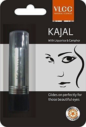 Buy 10 X Vlcc Natural Sciences Kajal, 3gm, Black (Pack of 10) online for USD 70.88 at alldesineeds