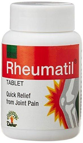 2 X Dabur New Rheumatil Tablets - 90 Tablets (Pack of 2) - Styledivahub - alldesineeds