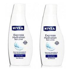 Nivea Express Hydration Body Lotion (200ml) (pack of 2) - alldesineeds