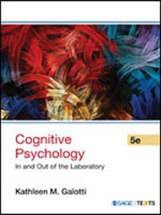 Cognitive Psychology in and Out of the Laboratory [Aug 01, 2015] Kathleen, M.]