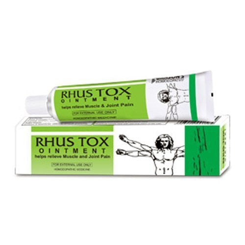 Homeopathic Cream ~ Bakson's Rhus Tox Ointment for painful swelling joints 25 gms - alldesineeds