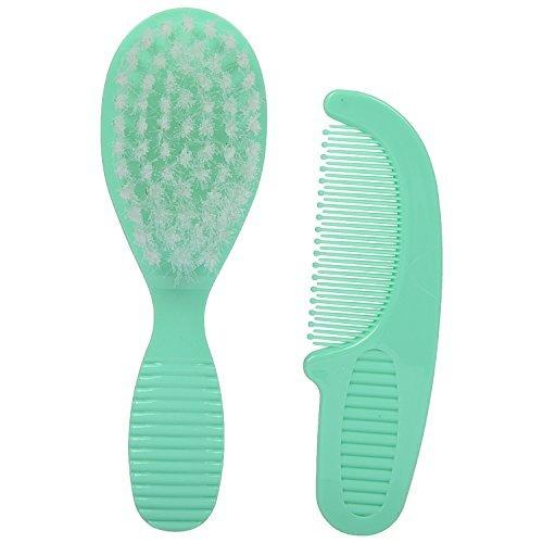 Tinny Tots Hair Brush And Comb - Green