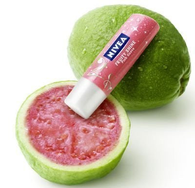 Buy NIVEA Lip Balm Care Fruity Shine Pink Guava 4.8g SPF 10 online for USD 9.22 at alldesineeds