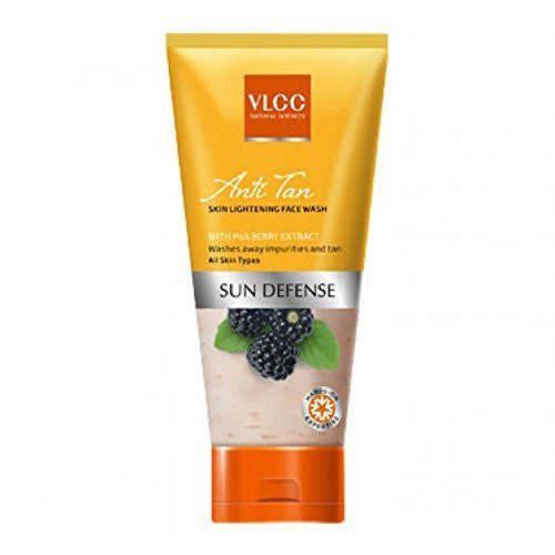 Buy VLCC Natural Sciences Anti Tan Skin Lightening Face Wash 50g online for USD 9.17 at alldesineeds