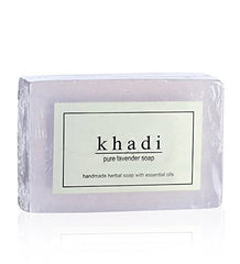 3 Pack Khadi Pure Lavender Soap 125 gms each (total of 375 gms) - alldesineeds