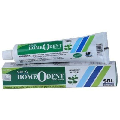 Buy Set of 2 packs of SBL HomeOdent Tooth Paste - Mint Flavour online for USD 24.45 at alldesineeds