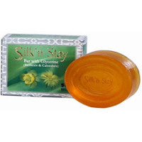 Pack of 2 SBL Silk N Stay Bathing Bar (Aloe Vera, Berberis & Calendula) (75g)