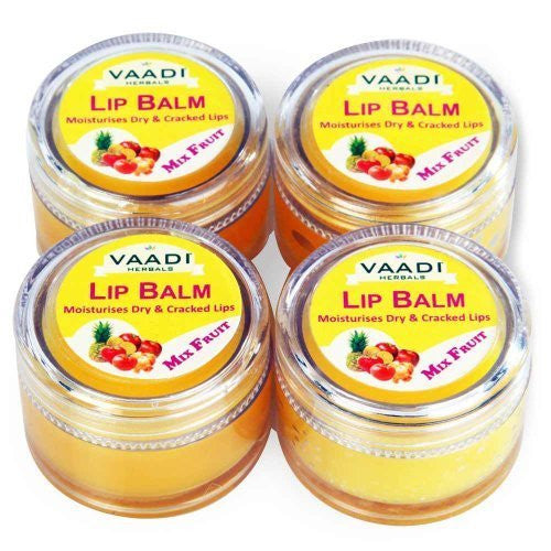 Buy Vaadi Herbals Lip Balm Mix Fruit 4x10g online for USD 13.85 at alldesineeds