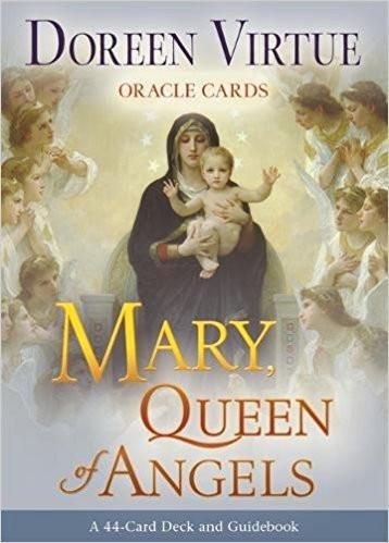 Mary, Queen of Angels Oracle Cards: A 44-Card Deck Cards – 1 Dec 2012
by Doreen Virtue  (Author) ISBN13: 1401928781 ISBN10: 1401928781 for USD 26.45