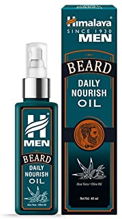 2 Pack of Himalaya Men Beard Daily Nourish Oil, 40 ml