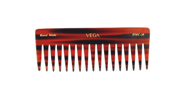 Buy Vega Tortoise Shell Large Sized Shampoo Comb, Brown online for USD 10.16 at alldesineeds