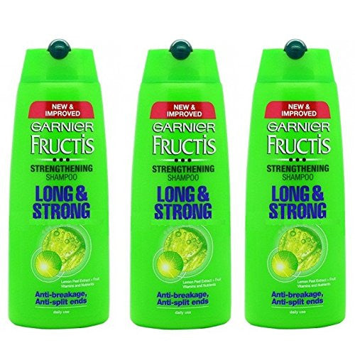 Buy 3 x Garnier Fructis Long & Strong Strenghtening Shampoo - 80ml each online for USD 12.35 at alldesineeds