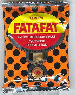 Fatafat Ayurvedic Digestive Pills (5pkt X 25gram)