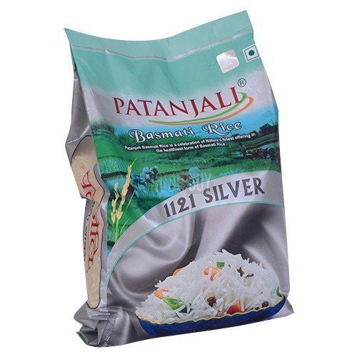Patanjali Basmati Rice Silver, 1 Kg - alldesineeds