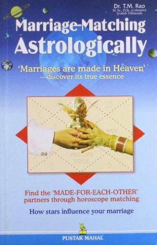 Buy Marriage-matching Astrologically: Mariages Are Made in Heaven [Paperback] online for USD 15.24 at alldesineeds