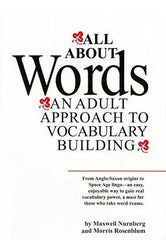 Buy All about Words ; An Adult Approach to Vocabulary Building [Paperback] online for USD 16.19 at alldesineeds