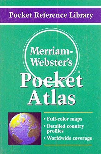 Merriam-Webster's Pocket Atlas [Jan 01, 1998] Merriam-Webster, Inc.] Used Book in Good Condition

 [[ISBN:0877795150]] [[Format:Paperback]] [[Condition:Brand New]] [[Author:Merriam-Webster]] [[Edition:1]] [[ISBN-10:0877795150]] [[binding:Paperback]] [[brand:Brand  Merriam-Webster]] [[feature:Used Book in Good Condition]] [[manufacturer:Merriam-Webster]] [[number_of_pages:272]] [[publication_date:2000-01-01]] [[mpn:MW-515]] [[ean:9780877795155]] [[upc:081413005158]] for USD 16.41