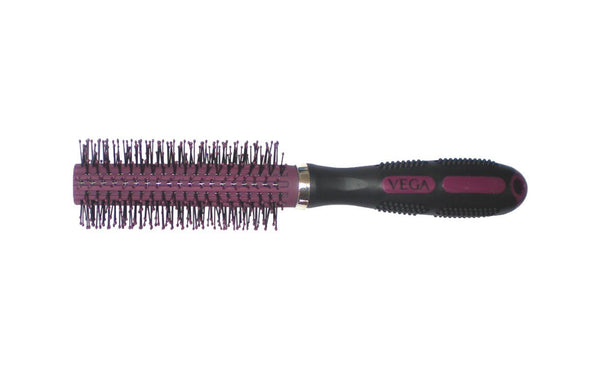 Buy Vega Plastic and Rubber Handled Round Brush , Purple/Black online for USD 12.52 at alldesineeds