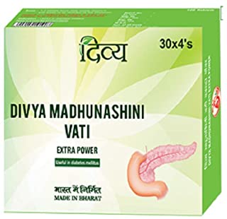 Patanjali Divya Madhunashini Vati Extra Power - 120 Tabs x 3 Pack