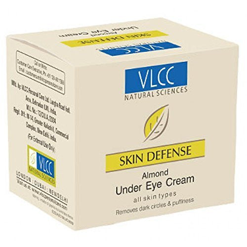 Buy VLCC Natural Sciences Skin Defense Almond Under Eye Cream 15ml online for USD 12.76 at alldesineeds