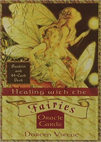 Healing with the Fairies Oracle Cards: A 44 - card Deck with Booklet Cards – 10 Apr 2015
by Virtue Doreen (Author) ISBN13: 9789384544676 ISBN10: 9384544671 for USD 18.35