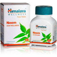 2 x  Himalaya Neem Skin Wellness (60tab)