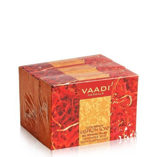 Buy Vaadi Herbals Handmade Luxurious Saffron Soap 3x75g online for USD 12.86 at alldesineeds