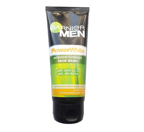 Buy Garnier Men Power Light Face Wash 100 gms online for USD 11.34 at alldesineeds
