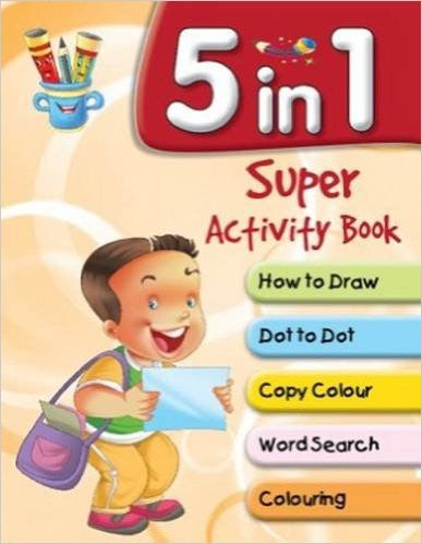 Buy 5 in 1 Super Activity Book [Jul 14, 2015] Pegasus online for USD 15.32 at alldesineeds
