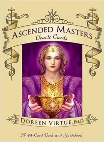 Ascended Masters Oracle Cards Cards – 26 Apr 2007
by Doreen Virtue PhD (Author) ISBN13: 9781401908089 ISBN10: 140190808X for USD 30.61